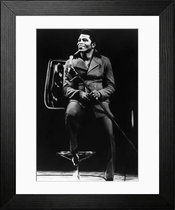 Framed Print : James Brown, 1970. Courtesy: CSU Archives / Everett Collection