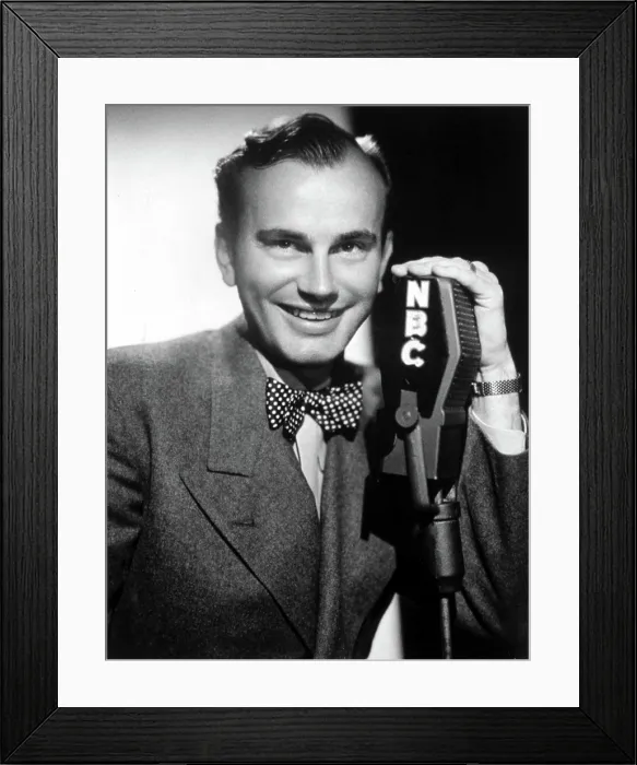Framed Print : Jack Paar, 1950. Courtesy: CSU Archives  /  Everett Collection