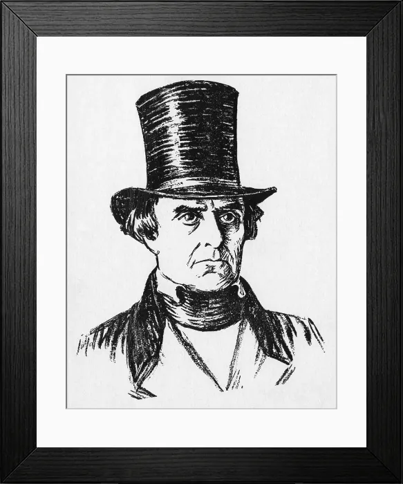 Framed Print : Daniel Webster, (1782-1852), U.S. Secretary of State and Whig leader, circa 1840's. Courtesy: CSU Archives / Everett Collection Framed Print : Daniel Webster, (1782-1852), U.S. Secretary of State and Whig leader, circa 1840's. Courtesy: CSU Archives / Everett Collection