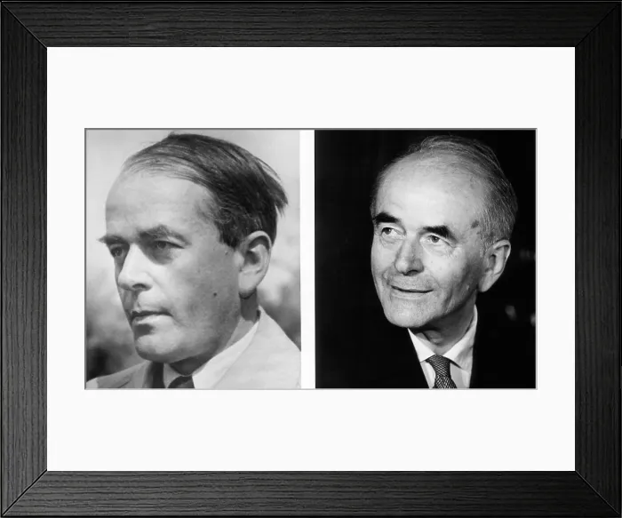 Framed Print : Nazi war criminal Albert Speer during trial at Nuremberg, 1945 (left), and after his release from a 20-year prison sentence, 1966. Courtesy: CSU Archives / Everett Collection Framed Print : Nazi war criminal Albert Speer during trial at Nuremberg, 1945 (left), and after his release from a 20-year prison sentence, 1966. Courtesy: CSU Archives / Everett Collection
