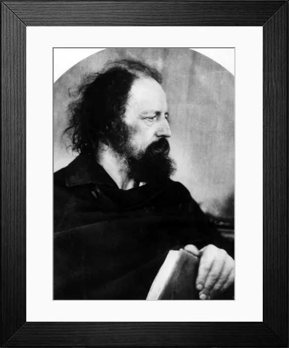 Framed Print : Lord Alfred Tennyson, 1809 - 1892.. Courtesy: CSU Archives / Everett Collection Framed Print : Lord Alfred Tennyson, 1809 - 1892.. Courtesy: CSU Archives / Everett Collection