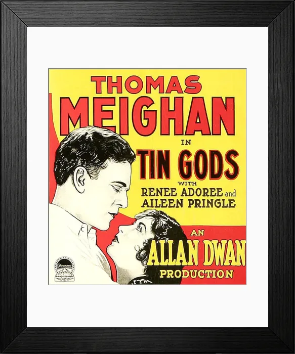 Framed Print : TIN GODS, left to right: Thomas Meighan, Renee Adoree, 1926
