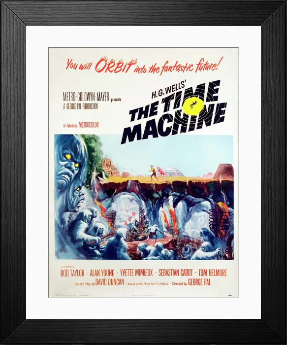 Framed Print : THE TIME MACHINE, 1960