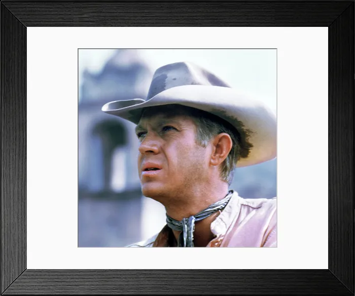Framed Print : THE MAGNIFICENT SEVEN, Steve McQueen, 1960