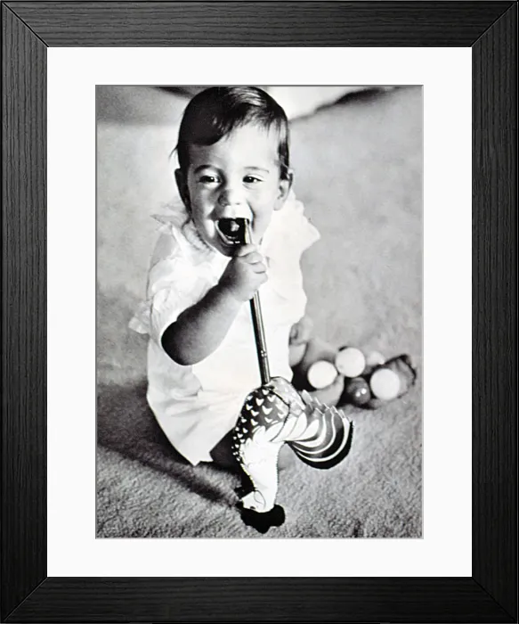 Framed Print : JOHN F. KENNEDY Jr. at age one, c. 1961. Courtesy: CSU Archives  /  Everett Collection