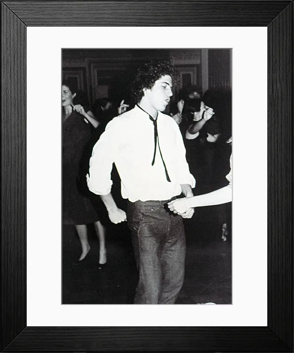 Framed Print : JOHN F. KENNEDY Jr. dancing with Sally Munroe at The Rites of Spring, 1981. Courtesy: CSU Archives  /  Everett Collection