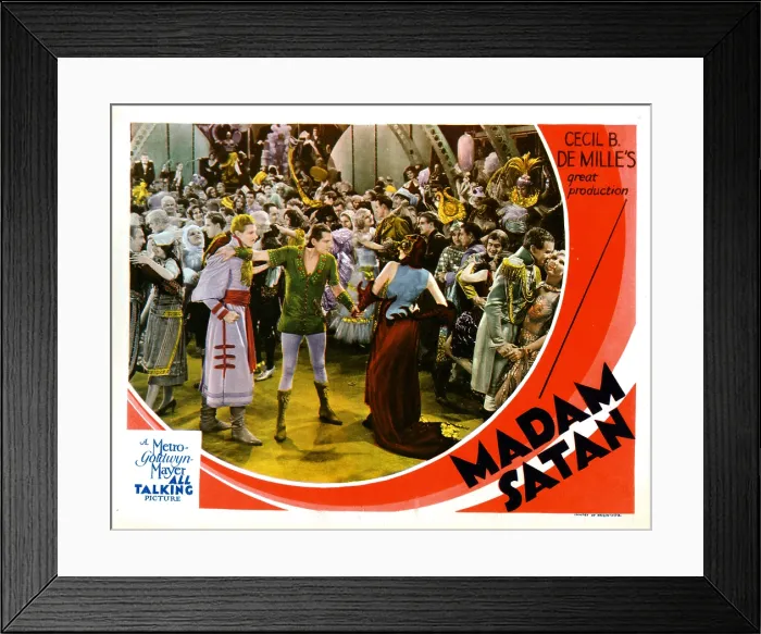 Framed Print : MADAM SATAN, center and right, Reginald Denny, Kay Johnson, 1930