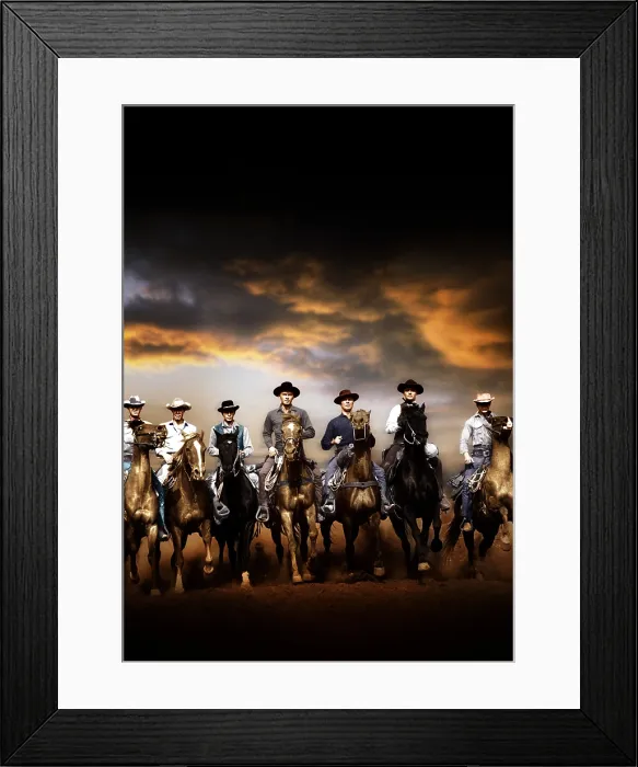 Framed Print : THE MAGNIFICENT SEVEN, 1960