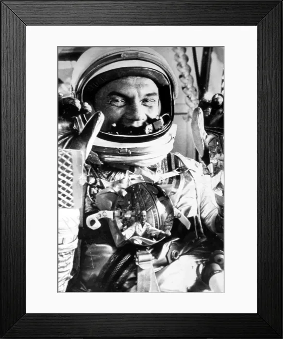 Framed Print : JOHN GLENN, 1962. Courtesy: CSU Archives  /  Everett Collection