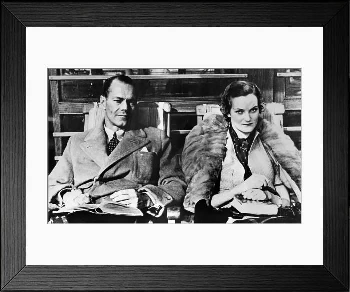 Framed Print : Newlyweds James H.R. Cromwell and Doris Duke on their honeymoon in Naples, Italy, March 6, 1935.. Courtesy: CSU Archives / Everett Collection Framed Print : Newlyweds James H.R. Cromwell and Doris Duke on their honeymoon in Naples, Italy, March 6, 1935.. Courtesy: CSU Archives / Everett Collection