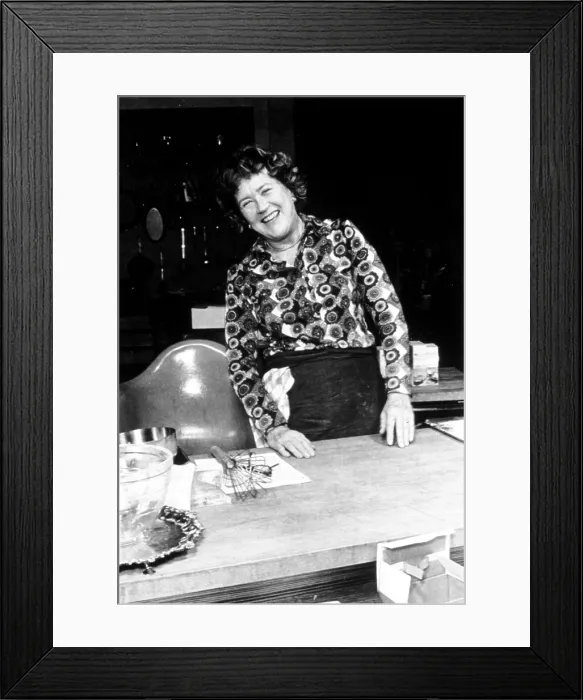 Framed Print : Julia Child, ca. early 1970s. Courtesy: CSU Archives  /  Everett Collection