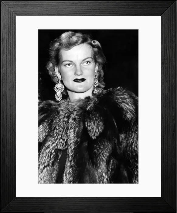 Framed Print : Doris Duke, March 23, 1940.. Courtesy: CSU Archives  /  Everett Collection