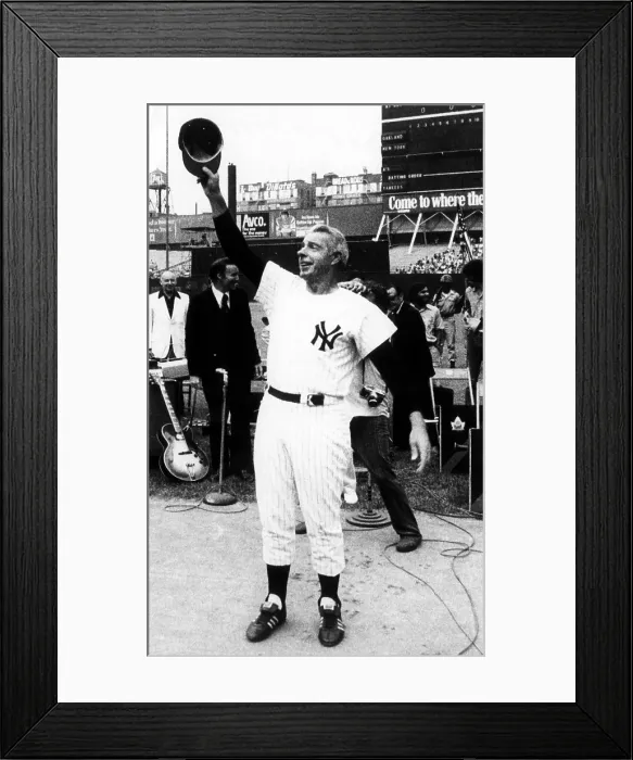 Framed Print : Joe DiMaggio, 1973. Courtesy: CSU Archives / Everett Collection Framed Print : Joe DiMaggio, 1973. Courtesy: CSU Archives / Everett Collection