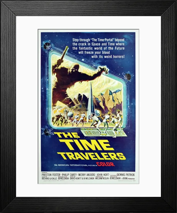 Framed Print : THE TIME TRAVELERS, 1964