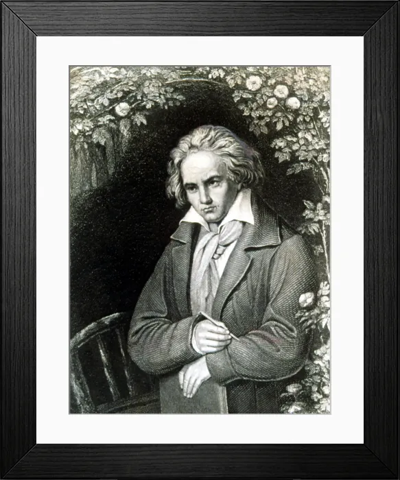 Framed Print : Ludwig Van Beethoven CSU Archives / Everett Collection Framed Print : Ludwig Van Beethoven CSU Archives / Everett Collection