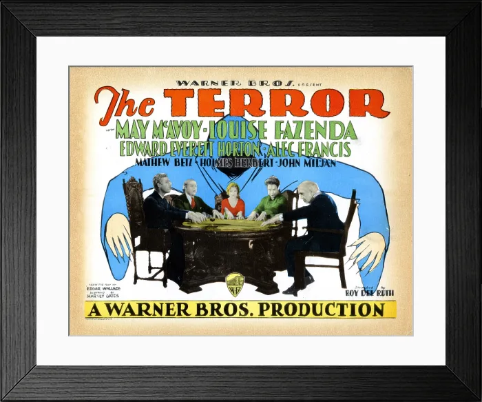 Framed Print : THE TERROR, 1928 Framed Print : THE TERROR, 1928