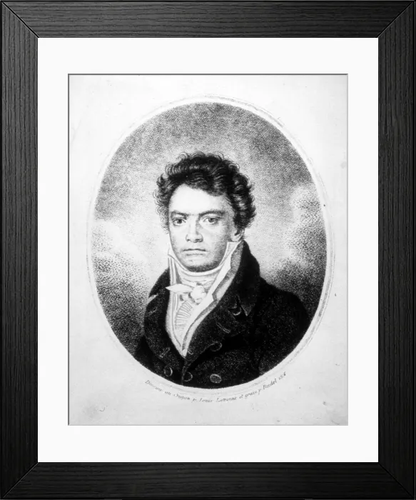 Framed Print : Ludwig Van Beethoven CSU Archives / Everett Collection