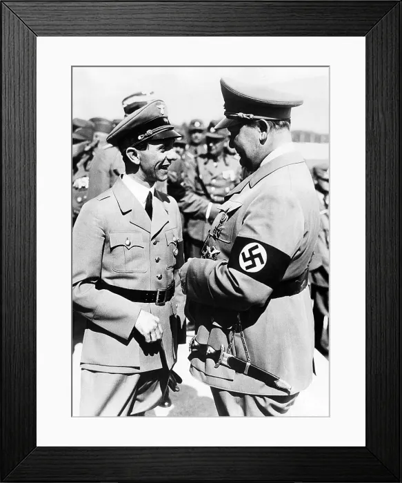 Framed Print : Two of Adolf Hitler's top aides, Dr Framed Print : Two of Adolf Hitler's top aides, Dr
