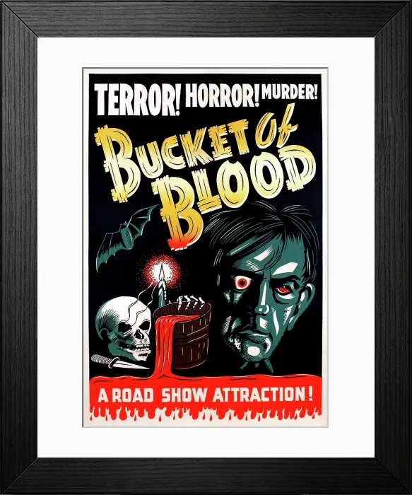 Framed Print : THE TELL-TALE HEART, (aka BUCKET OF BLOOD), 1934