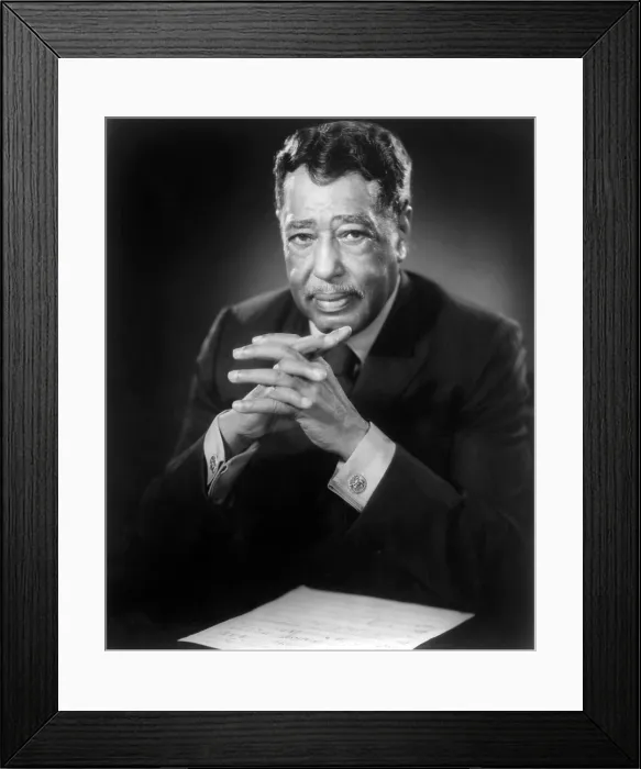 Framed Print : Duke Ellington, 1968. Courtesy: CSU Archives / Everett Collection Framed Print : Duke Ellington, 1968. Courtesy: CSU Archives / Everett Collection