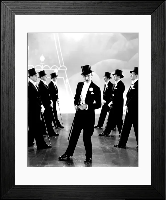 Framed Print : TOP HAT, Fred Astaire, 1935 Framed Print : TOP HAT, Fred Astaire, 1935