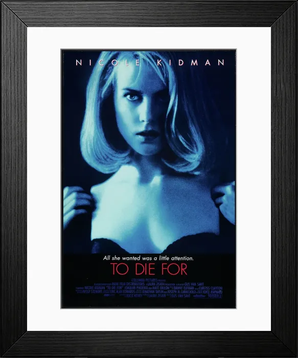 Framed Print : TO DIE FOR, Nicole Kidman, 1995, (c) Columbia / courtesy Everett Collection