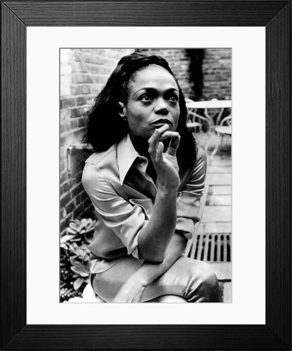 Framed Print : Eartha Kitt, recounting the memory of the first dollar she ever earned, Hollywood, California, October 1, 1967.. Courtesy: CSU Archives  /  Everett Collection