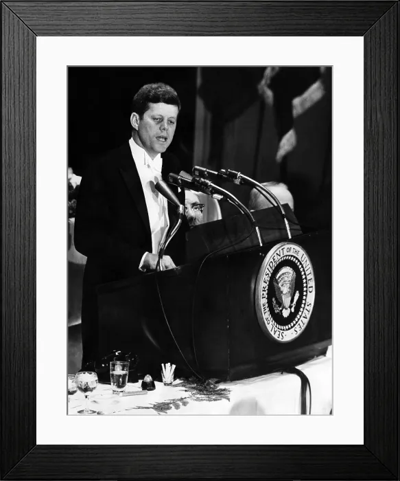 Framed Print : John F. Kennedy, pleads with the American Newspaper and Publishers Association to invoke a self-imposed censorship. He disclosed that U.S Framed Print : John F. Kennedy, pleads with the American Newspaper and Publishers Association to invoke a self-imposed censorship. He disclosed that U.S