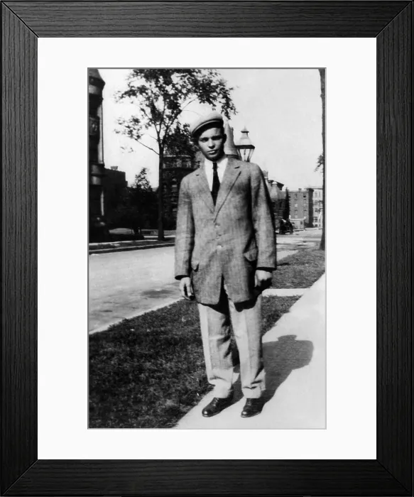 Framed Print : Dwight D. Eisenhower during a stopover in Chicago on his way to West Point in 1911. Courtesy: CSU Archives / Everett Collection