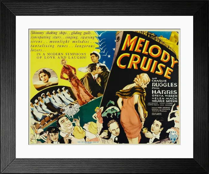 Framed Print : MELODY CRUISE, right: Charles Ruggles, Helen Mack, Phil Harris, 1933 Framed Print : MELODY CRUISE, right: Charles Ruggles, Helen Mack, Phil Harris, 1933