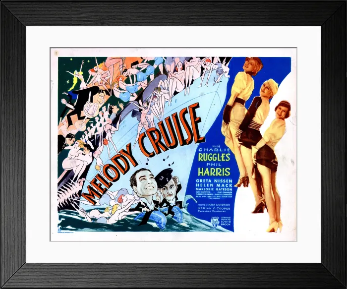 Framed Print : MELODY CRUISE, Charles Ruggles, Phil Harris, 1933