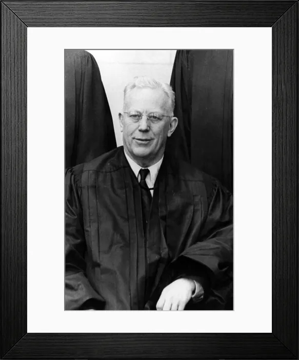 Framed Print : Earl Warren, (1891-1974), Chief Justice of the U.S. Supreme Court, 1956.. Courtesy: CSU Archives  /  Everett Collection