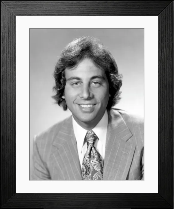 Framed Print : Brandon Tartikoff, (1949-1997), NBC executive and developer of popular TV shows such as The Smurfs and The Cosby Show, 1979.. Courtesy: CSU Archives  /  Everett Collection
