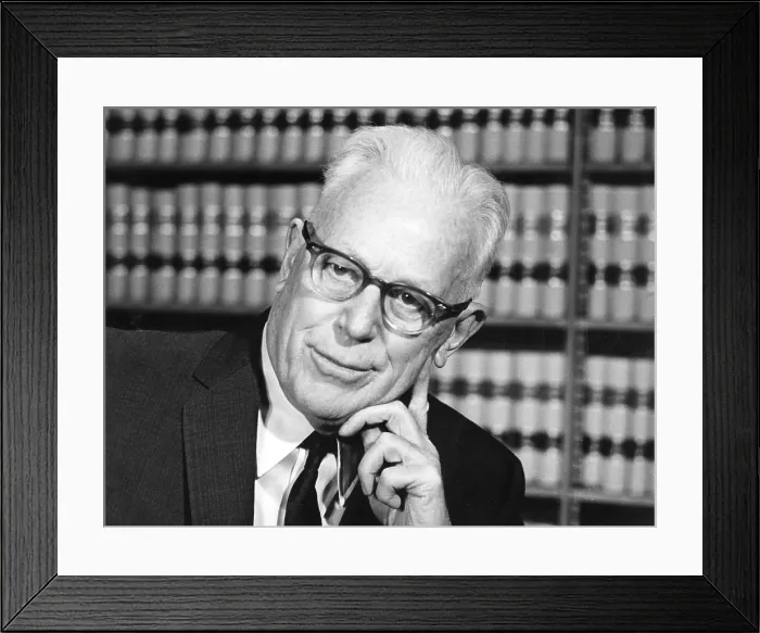 Framed Print : Earl Warren, Supreme Court Chief Justice, 03 / 18 / 1966.. Courtesy: CSU Archives  /  Everett Collection