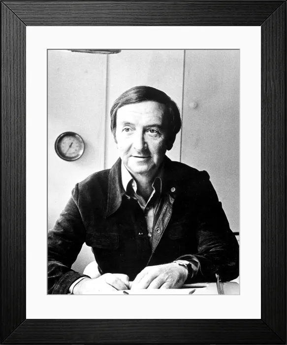 Framed Print : Brian Moore, early 1970s. Courtesy: CSU Archives  /  Everett Collection