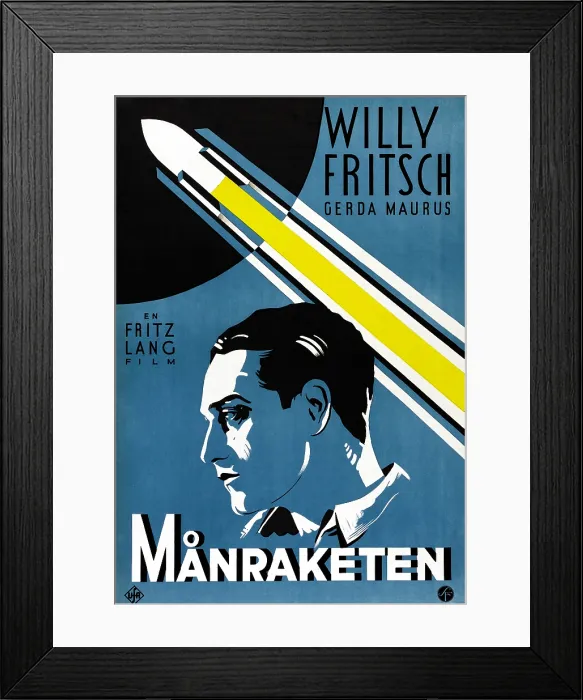 Framed Print : WOMAN IN THE MOON (aka FRAU IM MOND), Willy Fritsch, 1929