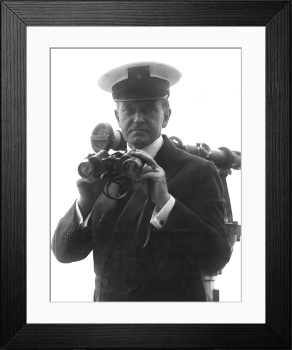 Framed Print : PRESIDENT CALVIN COOLIDGE, in yachting outfit, c. 1925. Courtesy: CSU Archives / Everett Collection Framed Print : PRESIDENT CALVIN COOLIDGE, in yachting outfit, c. 1925. Courtesy: CSU Archives / Everett Collection