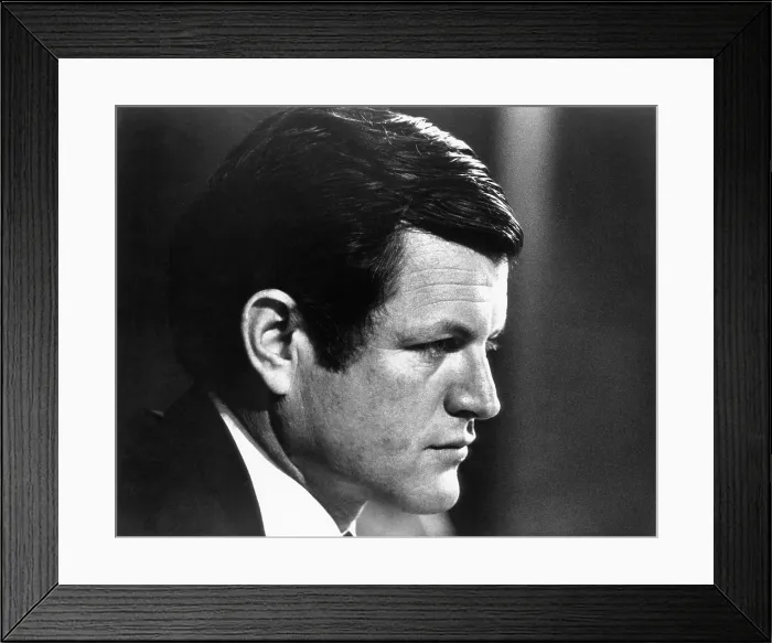 Framed Print : Senator Edward Kennedy, 1972, Courtesy: CSU Archives / Everett Collection