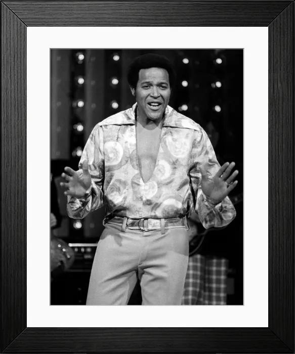 Framed Print : Chubby Checker, 1973. Courtesy: CSU Archives / Everett Collection