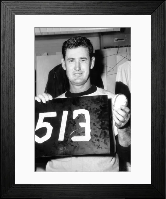 Framed Print : Ted Williams, 1960. Courtesy: CSU Archives / Everett Collection Framed Print : Ted Williams, 1960. Courtesy: CSU Archives / Everett Collection