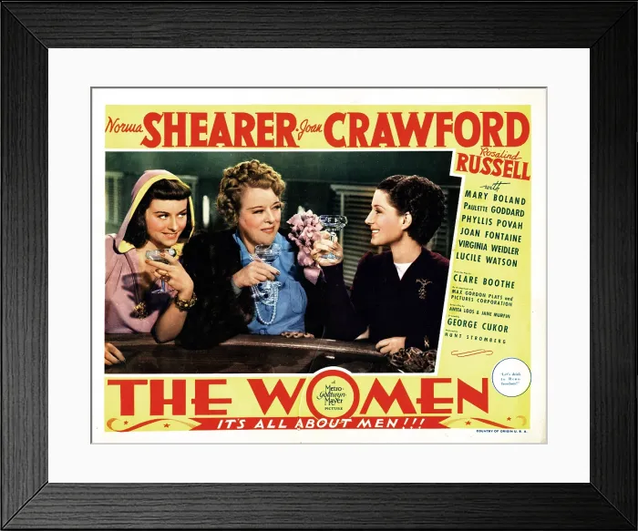 Framed Print : THE WOMEN, from left, Paulette Goddard, Mary Boland, Norma Shearer, 1939 Framed Print : THE WOMEN, from left, Paulette Goddard, Mary Boland, Norma Shearer, 1939