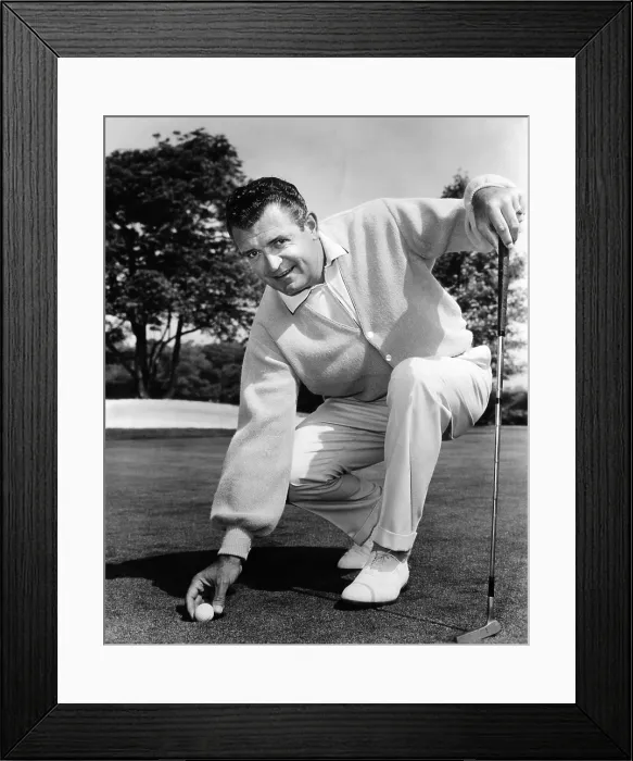 Framed Print : Sportscaster Chick Hearn, ca 1960s. Courtesy: CSU Archives / Everett Collection
