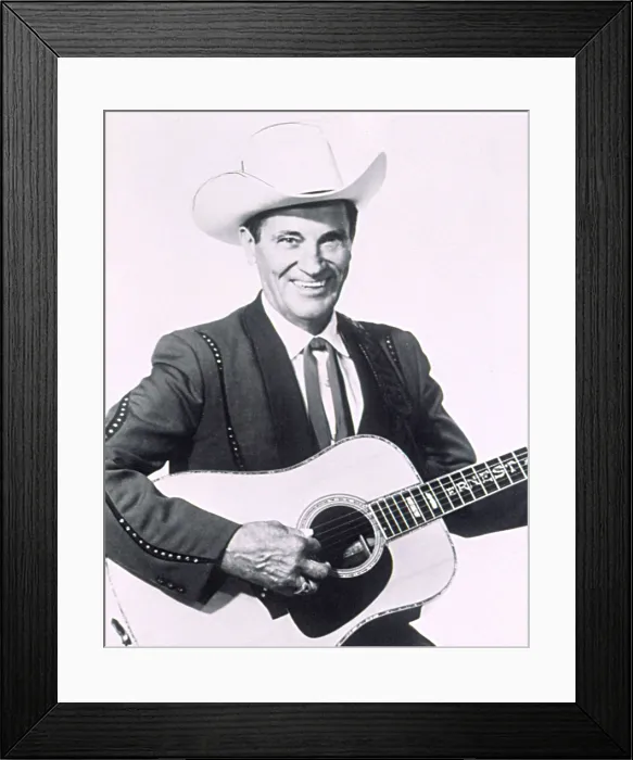 Framed Print : ERNEST TUBB, c. 1977. Courtesy: CSU Archives  /  Everett Collection