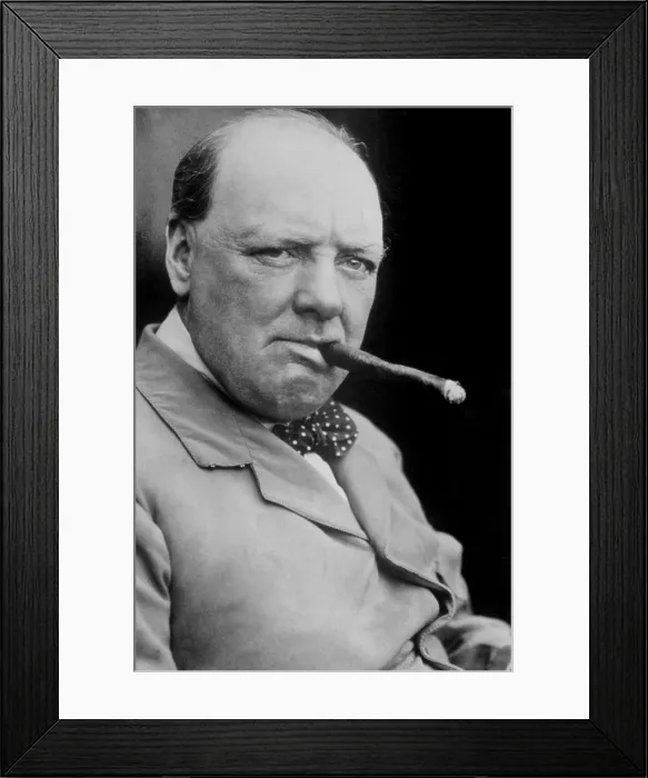 Framed Print : WINSTON CHURCHILL, 1939. Courtesy: CSU Archives  /  Everett Collection