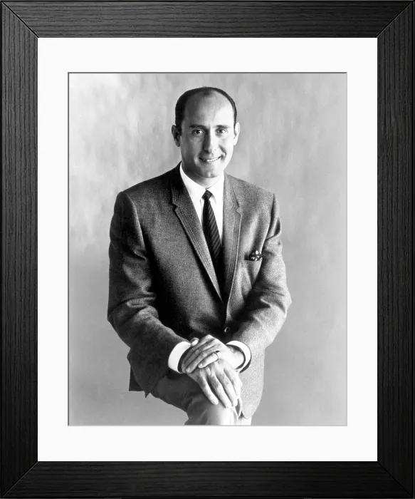 Framed Print : Henry Mancini, (1924-1994), American composer, conductor, and Academy Award winner, circa 1967. Courtesy: CSU Archives / Everett Collection