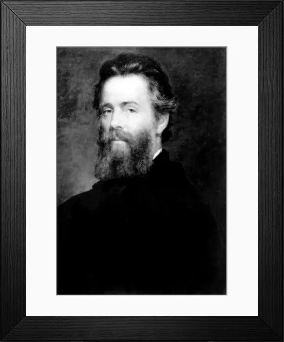 Framed Print : Herman Melville. Courtesy: CSU Archives  /  Everett Collection