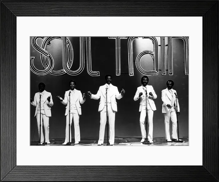 Framed Print : Harold Melvin and the Bluenotes performing on Soul Train, ca 1970s. Courtesy: CSU Archives / Everett Collection