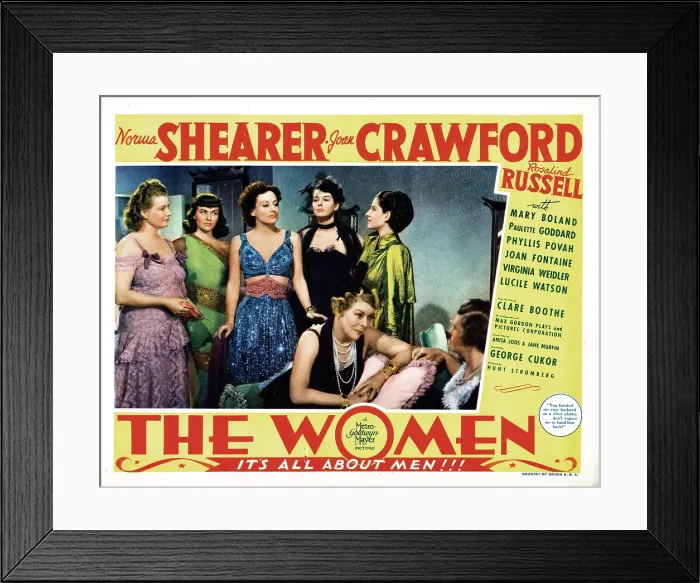 Framed Print : THE WOMEN, from left, Phyllis Povah, Paulette Goddard, Joan Crawford, Rosalind Russell, Mary Boland, Norma Shearer, 1939 Framed Print : THE WOMEN, from left, Phyllis Povah, Paulette Goddard, Joan Crawford, Rosalind Russell, Mary Boland, Norma Shearer, 1939
