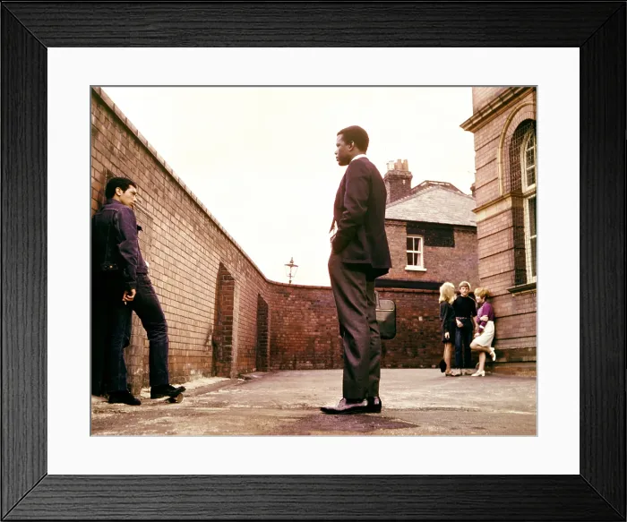 Framed Print : TO SIR WITH LOVE, Sidney Poitier, 1967