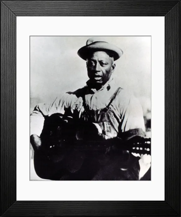 Framed Print : HUDDIE LEADBELLY LEADBETTER. Courtesy: CSU Archives / Everett Collection Framed Print : HUDDIE LEADBELLY LEADBETTER. Courtesy: CSU Archives / Everett Collection